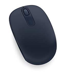 Microsoft Wireless Mobile Mouse 1850: Essential, Sleek, Microsoft Mouse - Blue