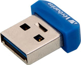 Verbatim 32GB Store 'N' Stay Nano USB 3.0 Flash Drive - Blue (98710)