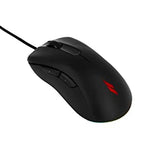 VisionTek OCPC MR44 Wired Gaming Mouse, RGB, 16000 DPI, PixArt 3389 Sensor, Programmable Macro Buttons for Windows and Mac - 901541