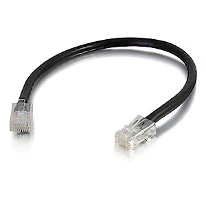C2g/ cables to go C2G/Cables to Go 22677 Cat5E Non-Booted Unshielded (UTP) Network Patch Cable, Black (3 Feet/0.91 Meters) 3 Feet UTP Black