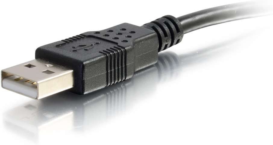 C2g/ cables to go C2G USB Short Extension Cable, USB Cable, USB A to A Cable, Black, 6 Inches, Cables to Go 52119