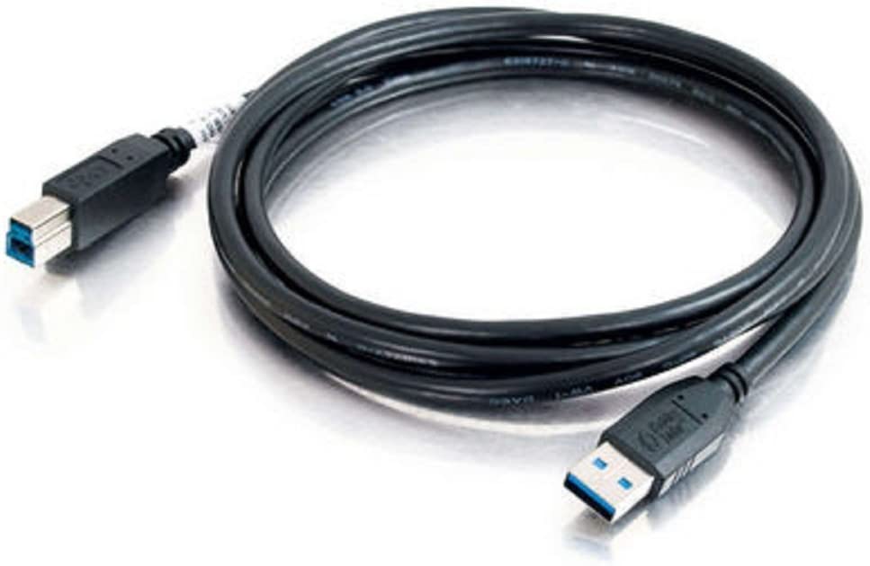 C2g/ cables to go C2G USB Cable, USB 3.0 Cable, USB A to B Cable, 6.56 Feet (2 Meters), Black, Cables to Go 54174 USB A Male to B Male 6.6 Feet