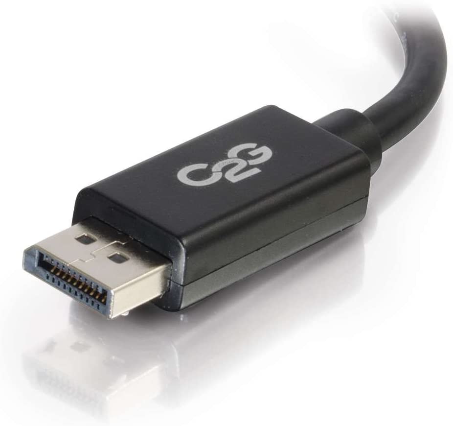 C2g/ cables to go C2G / Cables to Go 54403 DisplayPort Cable with Latches Male to Male, Black (15 Feet)