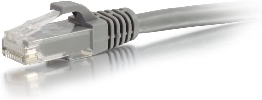 C2g/ cables to go C2G 31340 Cat6 Cable - Snagless Unshielded Ethernet Network Patch Cable, Gray (5 Feet, 1.52 Meters)