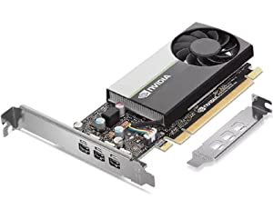 Lenovo NVIDIA T400 Graphic Card - 4 GB GDDR6 - PCI Express 3.0 x16 - Mini DisplayPort