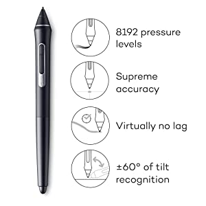 Wacom DTK1660K0A Cintiq 16 Drawing Tablet with Screen &amp; Express Key Remote for Cintiq &amp; Intuos Pro (ACK411050) Small Drawing Tablet + Remote