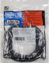 Tripp Lite Cat5e 350MHz Snagless Molded Patch Cable (RJ45 M/M) - Black, 7-ft.(N001-007-BK) 7 Feet Black