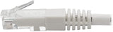 Tripp Lite Cat6 Cat5e Gigabit Molded Patch Cable RJ45 M/M White 550Mhz 100ft 100' (N200-100-WH) 100 ft. White