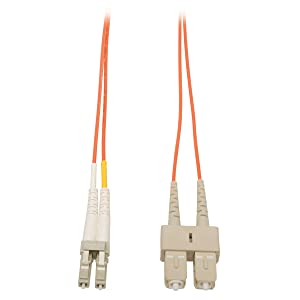 Tripp Lite Duplex Multimode 62.5/125 Fiber Patch Cable (LC/SC), 2M (6-ft.)(N316-02M)
