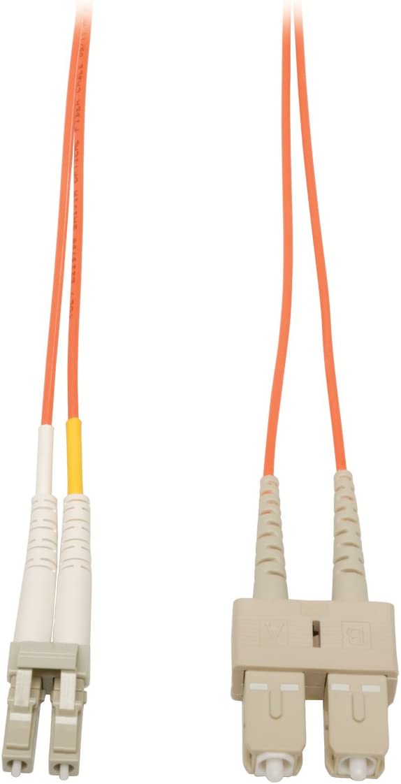 Tripp Lite Duplex Multimode 62.5/125 Fiber Patch Cable (LC/SC), 3M (10-ft.)(N316-03M)