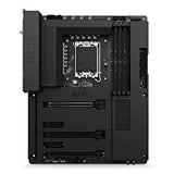 NZXT N7 Z790 Motherboard - N7-Z79XT-B1 - Intel Z790 chipset (Supports 12th &amp;13th Gen CPUs) - ATX Gaming Motherboard - Integrated I/O Shield - WiFi 6E connectivity - Bluetooth - Black