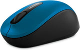 Microsoft Bluetooth Mobile Mouse 3600: Comfortable, Microsoft Mouse with Bluetooth - Blue