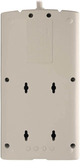 Tripp Lite TLP808 8-Outlet Surge Protector (1440 Joules, 8-Feet Cord) Light Gray