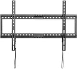 Tripp Lite Fixed 37 to 80 inch TV/Monitor Wall Mount, VESA-Compliant, Horizontal Adjustable Mounting Rails, Flat or Curved Displays, Heavy-Duty Steel, 5-Year Warranty (DWF3780X) 37-80 in. Displays