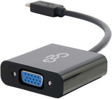 C2g/ cables to go C2G 29471 USB 3.1 USB-C to VGA (PC) Video Adapter, TAA Compliant, Black USB 3.1 to VGA black Black