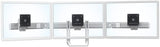 Ergotron 98-009-216 HX Triple Monitor Bow Kit in White for 2-10.2 lbs Monitors