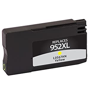 Clover imaging group Clover Remanufactured Ink Cartridge Replacement for HP L0S67AN (HP 952XL) | Yellow | High Yield