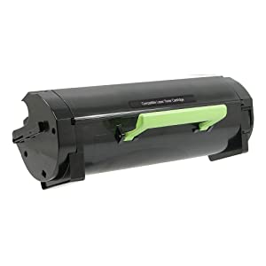 Clover imaging group Clover Remanufactured Toner Cartridge for Lexmark 50F0UA0, 50F1U00, 60F0XA0, 60F1X00 | Black | Ultra High Yield