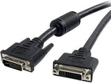 StarTech.com DVI-I Extension Cable - 6 ft - Dual Link - Digital and Analog - Male to Female Cable - Computer Monitor Cable - DVI Cord (DVIIDMF6)
