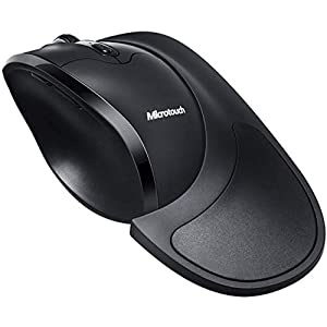 Goldtouch Mouse - Ergonomic - Right-Handed - 6 Buttons - Wireless - 2.4 GHz - Black