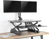 Tripp Lite Dual-Display Monitor Arm w/Desk Clamp Height Adjustable 17-27in (DDR1727DC)