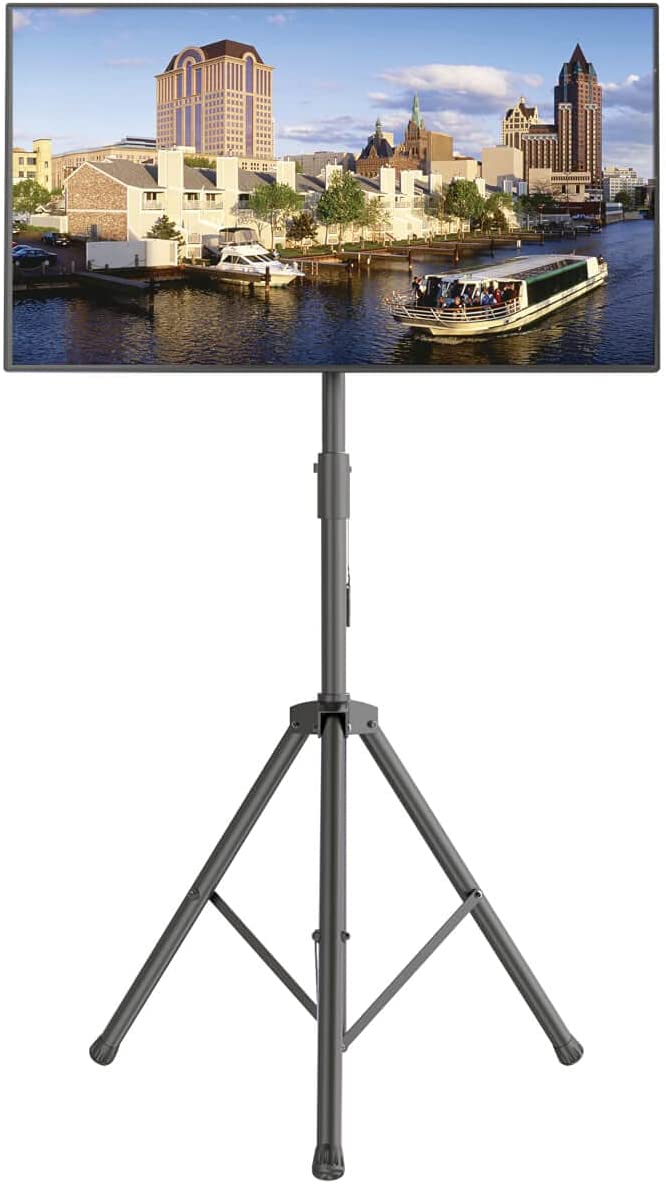 Tripp Lite Portable Adjustable Swivel Tripod TV Monitor Stand Digital Signage 23 to 42 inch Display (DMPDS2342TRIC)