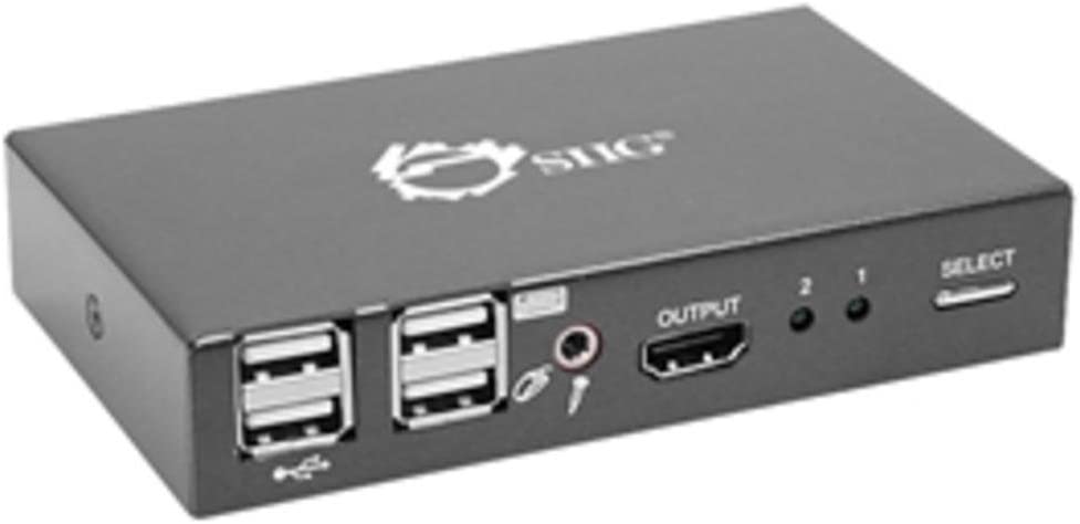 SIIG 2x1 USB HDMI KVM Switch - 4Kx2K