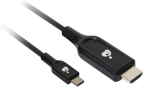 IOGEAR USB-C (M) to HDMI (M) 6Ft Cable - 4K 60Hz - Compatible w/Thunderbolt 3 - G2LU3CHD02 6.6 Feet USB-C to 4K HDMI