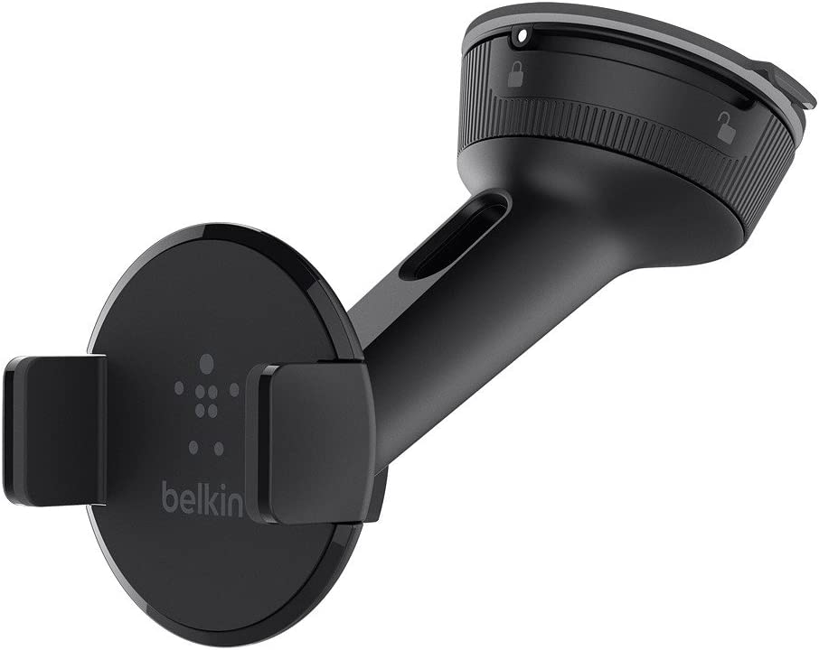 Belkin Universal Car Window Dash Mount for 6" Devices(F8M978bt), Black Window and Dash Mount Standard Packaging