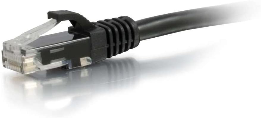 C2g/ cables to go C2G 27155 Cat6 Cable - Snagless Unshielded Ethernet Network Patch Cable, Black (25 Feet, 7.62 Meters)