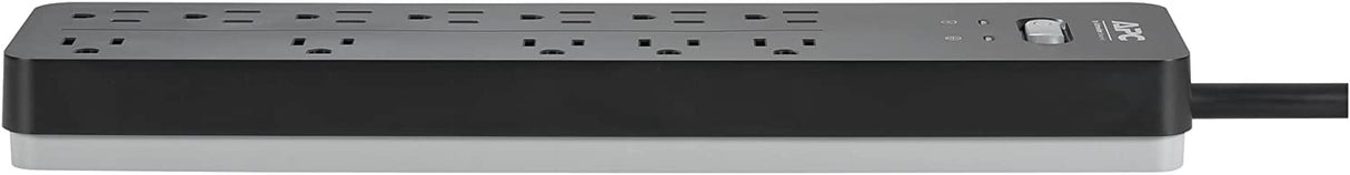 APC PH12 12-Outlet Surge Protector Power Strip 2160 Joules, Surge Arrest Home/Office, Black, 12 Outlet 12 Outlet Outlets Only Power Strip