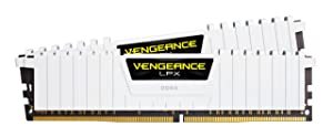 Corsair Vengeance LPX 16GB (2x8GB) DDR4 DRAM 3200MHz C16 Desktop Memory Kit – White (CMK16GX4M2B3200C16W) Vengeance LPX White 16GB (2 x 8GB) 3200Mhz Memory