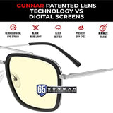 Gunnar optiks GUNNAR - Stark Industries Edition Blue Light Sunglasses - Blocks 65% Blue Light - Amber Tint