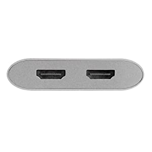 Targus USB-C Dual 4K HDMI Video Adapter, Gray (ACA947CA)