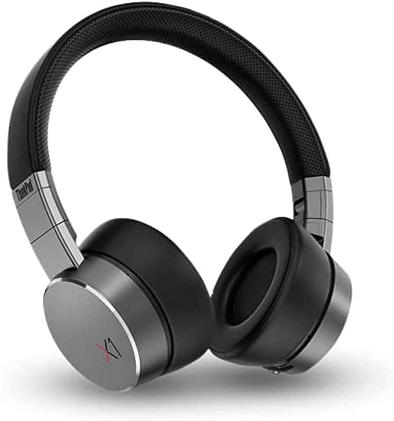 Lenovo Thinkpad X1 Wireless Bluetooth Headphones, Black (4Xd0u47635)