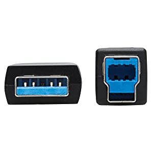 Tripp Lite USB-A to USB-B Fiber Active Optical Cable AOC USB 3.2 Gen 1 20M (U328F-20M)
