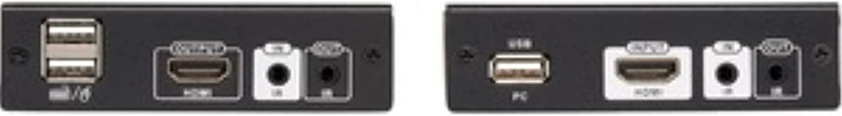 Tripp Lite HDMI HDBaseT KVM Console Extender Over Cat6, 4k HDMI Video Extender, 2 USB Ports, IR, 4K @ 30 Hz, 1080p (B013-HU-4K)