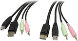 Startech 4in1 USB Displayport Kvm Switch Cable