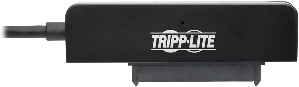 Tripp Lite 6in USB 3.0 SuperSpeed to SATA III Adapter Cable w/ UASP, 2.5in SATA Hard Drives, Black (U338-06N-SATA-B)