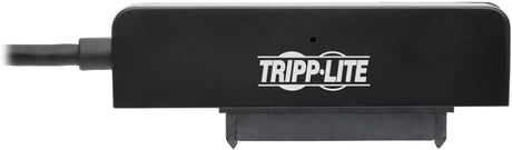 Tripp Lite 6in USB 3.0 SuperSpeed to SATA III Adapter Cable w/ UASP, 2.5in SATA Hard Drives, Black (U338-06N-SATA-B)
