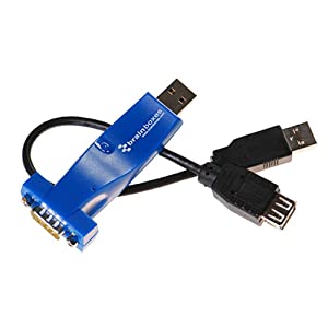 Brainboxes RS232 1 Port USB to Serial Adapter 1 Port RS232 Desktop