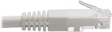 Tripp Lite Cat6 Cat5e Gigabit Molded Patch Cable RJ45 M/M 550MHz 25 ft. White
