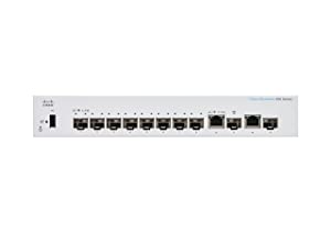 Cisco Business CBS350-8S-E-2G Managed Switch | 8 Port 1G SFP | 2x1G Combo | Limited Lifetime Hardware Warranty (CBS350-8S-E-2G-NA) 8-port 1G SFP / 2 x GE uplinks / External Power Supply