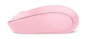 Microsoft Wireless Mobile Mouse 1850: Essential, Sleek, Microsoft Mouse - Pink