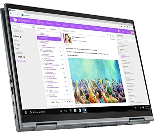Lenovo ThinkPad X1 Yoga Gen 6 20XY002RUS 14" Touchscreen 2 in 1 Notebook - WUXGA - 1920 x 1200 - Intel Core i7 i7-1165G7 Quad-core (4 Core) 2.80 GHz - 8 GB RAM - 256 GB SSD - Storm Gray - Windows