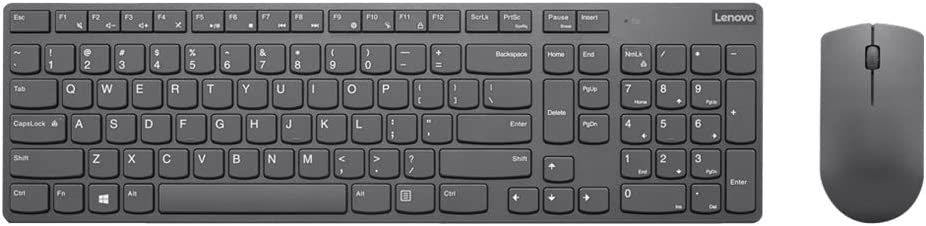 Lenovo - 4X30T25785 Professional Ultraslim Wireless Combo Keyboard and Mouse- US English - USB Type A Wireless RF English (US) - USB Type A Wireless RF 3200 dpi - AAA - Compatible with PC,
