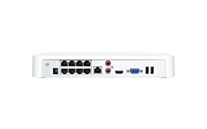 Tenda N6P-16H PoE NVR 16CH, 4K PoE NVR Recorders, NVR 16 Channel, 1080p/3MP/4MP/5MP/8MP Surveillance NVR Recorders, H.265 NVR, Supports up to 10TB HDD (Not Included)