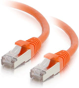 C2g/ cables to go C2G 00878 Cat6 Cable - Snagless Shielded Ethernet Network Patch Cable, Orange (3 Feet, 0.91 Meters) 3 Feet Orange