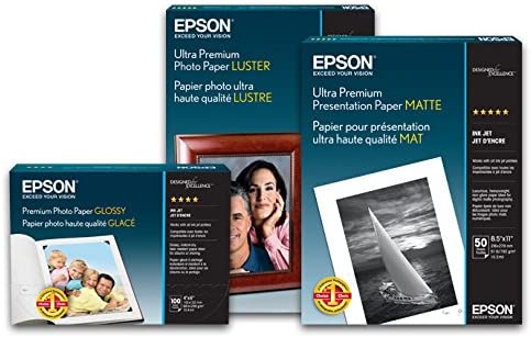 Epson Premium Luster Photo Paper 8.5In x 11In 250 Sheets