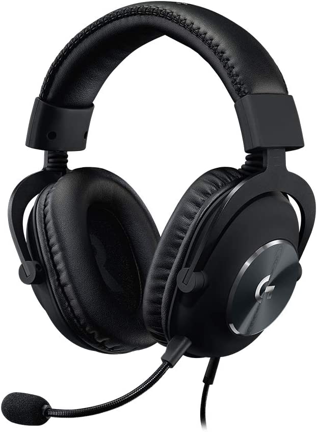 Logitech G PRO X Gaming Headset (2nd Generation) with Blue Voice, DTS Headphone 7.1 and 50 mm PRO-G Drivers, for PC, Xbox One, Xbox Series X|S,PS5,PS4, Nintendo Switch - Black Pro X Wired Headset Headset Only